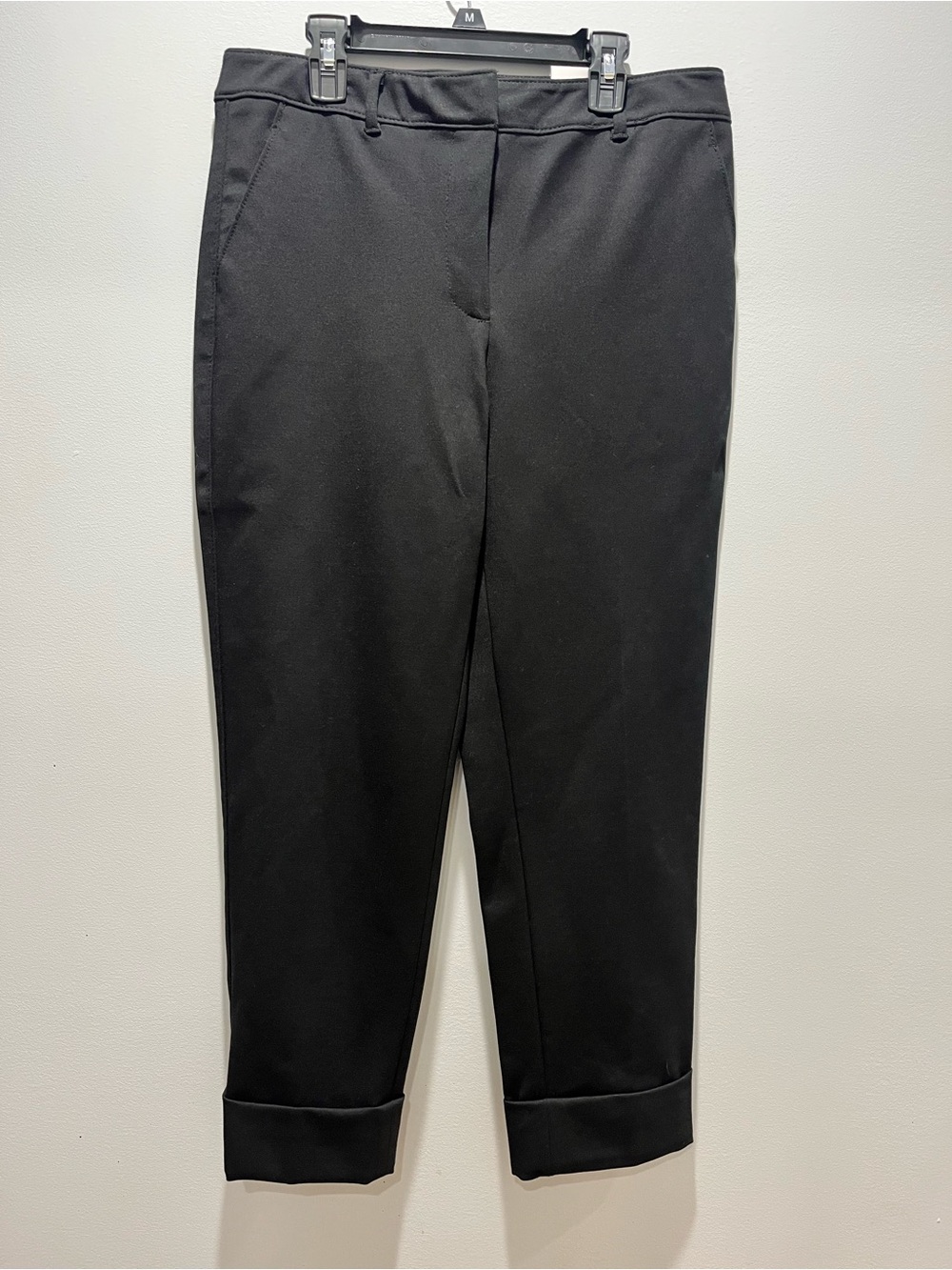 NWT Women's LOFT Modern‎ Skinny Ankle Dark Gray dress pants 4 Petite